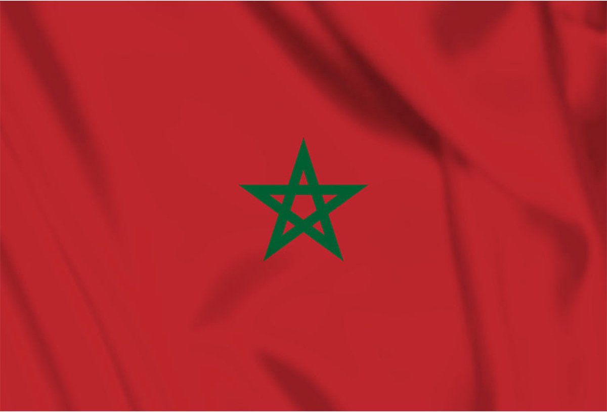 Vlag Marokko