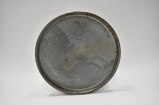 Dienblad Ø 42 cm - Vintage ijzeren dienblad - Schaal rond - Plateaus - Rond plateau - Decorative schaal