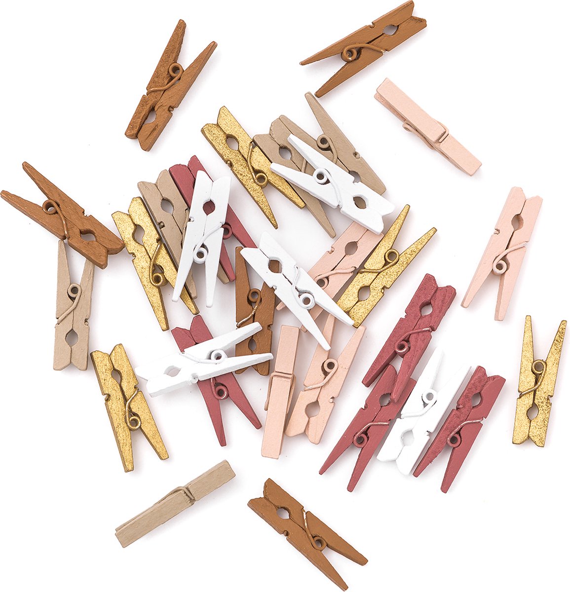 Goedkoopste Mini Knijpers Vintage - Knijpertjes voor Kaarten of Foto's - 30 Mini Knijpertjes - Kleine Knijpers van Hout - Houten Knijpertjes - Knijpers Mini - Mini Wasknijpers - Kaarten Ophangen met Leuke Knijpertjes - Kaarten Ophangen - Cadeautjes tot 10 euro