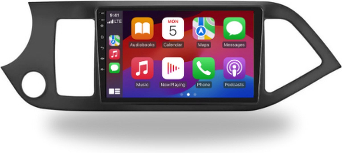 Autoradio voor Kia Picanto 2011-2016 met Apple CarPlay ...