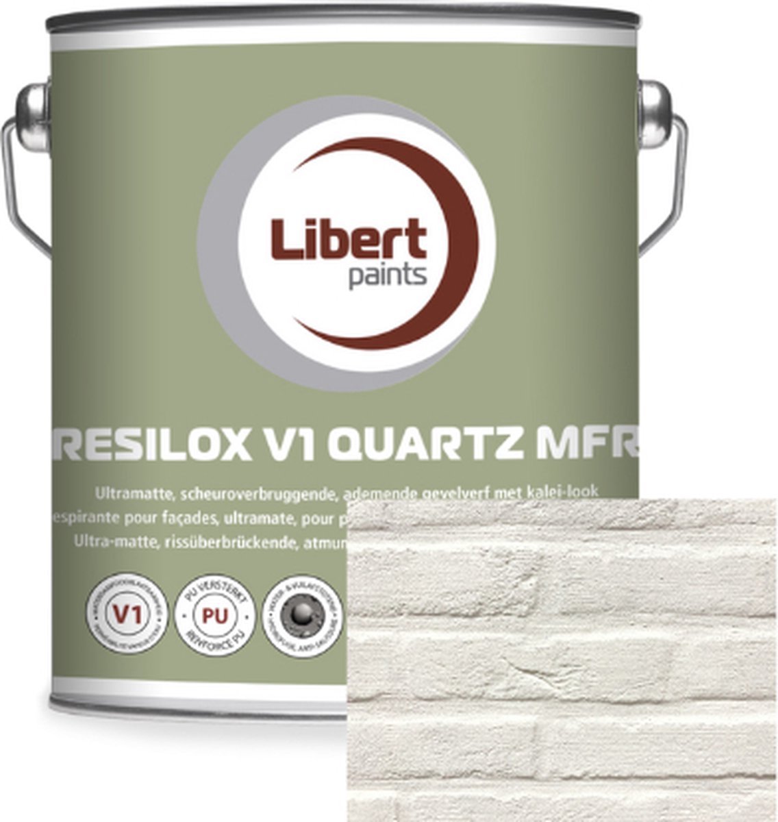Kalei Verf - Kleur 002 - Libert Resilox V1 Quartz MFR 3,5kg