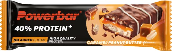 Powerbar eiwitreep - 40% Protein+ Bar - Caramel Peanut Butter - 12x40g — afbeelding 3
