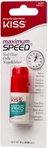 KISS Maximum Speed Nagellijm – Sneldrogende Nagel Lijm voor Kunstnagels, nepnagels & Nagelreparatie – 3 gr