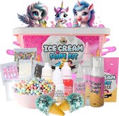 Joyble Slijm Maken Pakket voor Kinderen – Fluffy Slime Knutselset – Ruimte Speelgoed – 31 Delig