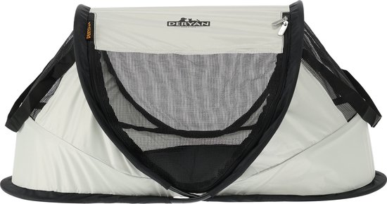 Deryan Dogs & Cats - Lit de voyage Pop de Luxe pour animaux de compagnie - Enclos pour chiens - Système Pop- Caisse pliable - Maille Extra épaisse - Petit