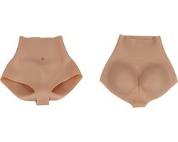 High Waist - 100% hypoallergene - medische siliconen body - one size - bilvergroter - bredere heupen - elastisch - shapewear - shaping - Vrouwen lichaam - Transgender - Vrouwelijke vorm - cosplay - crossdressing - femboy - slip - broekje - body