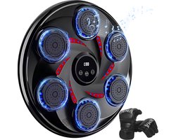 Gatson Premium Boxing Machine - Inclusief Bokshandschoenen - Bokszak - Boksmachine met Muziek - Boxing Bag - Boxmachine - Boksen en Trainen - Bokspaal - Boks - Volwassenen & Kinderen