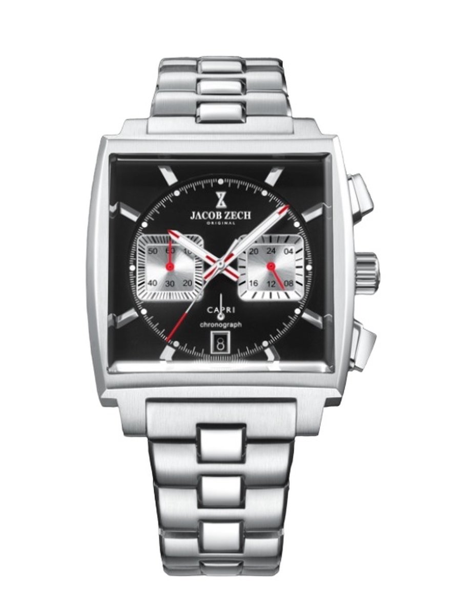 Jacob zech polshorloge Capri Z8.1560.001 - quartz - zilverkleurig