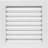 Europlast Metalen rooster industrieel 200x200mm wit - MRF2020
