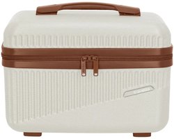 Travelite Bali Beautycase White / Cognac