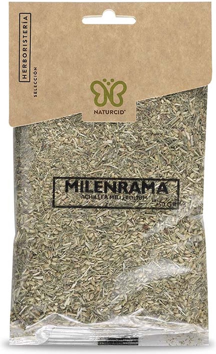 Goedkoopste gemalen plant duizendblad 50 g | NATURCID