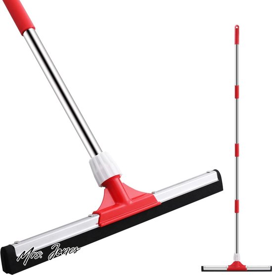 Professionele hygiënische waterschuiver met aluminium steel 140 cm volgens HACCP