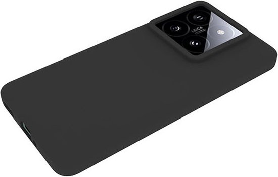 Coque Xiaomi 14T Pro - MobyDefend TPU Back Cover - Zwart Mat - Étui pour Téléphone Portable - Étui de Téléphone Adapté pour : Xiaomi 14T Pro