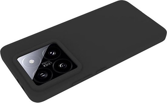 Coque Xiaomi 14T Pro - MobyDefend TPU Back Cover - Zwart Mat - Étui pour Téléphone Portable - Étui de Téléphone Adapté pour : Xiaomi 14T Pro