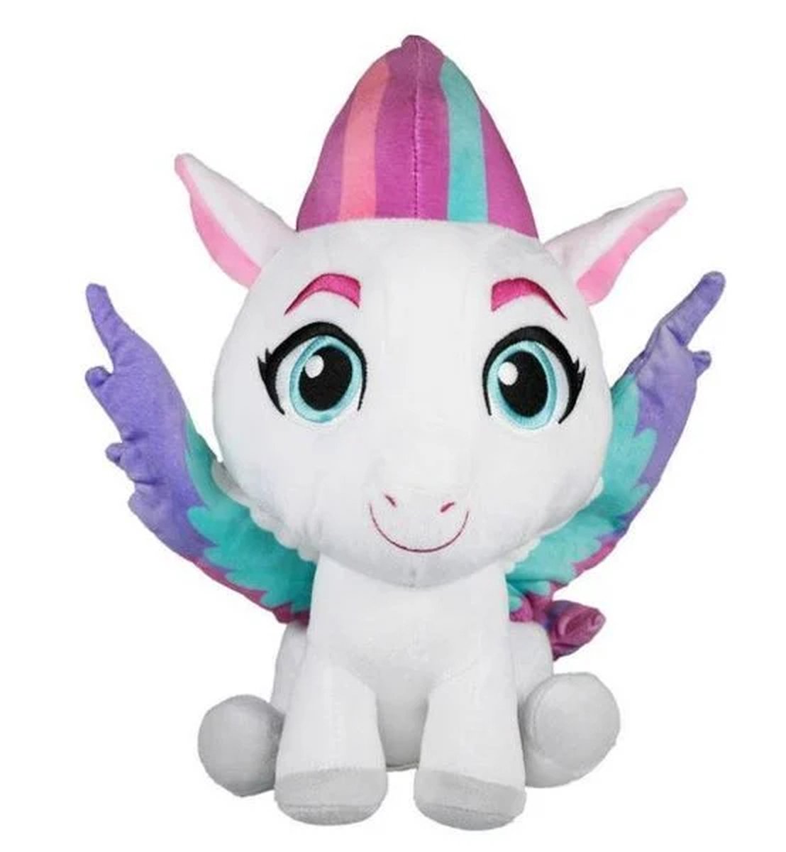 Stralende Knuffelvriendin - My Little Pony Pluche "Zipp Storm" van Hasbro (30 cm)