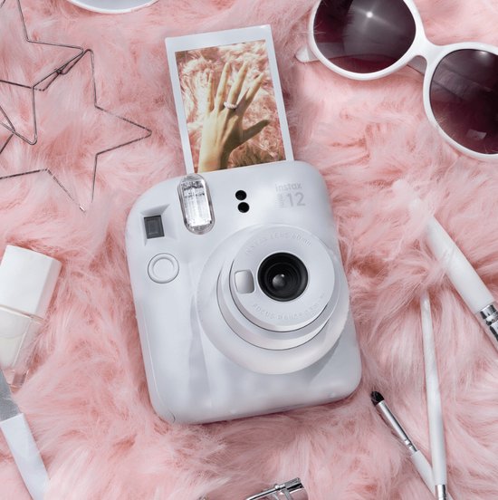 FUJIFILM instax mini 12™ - Instant Camera - Clay White