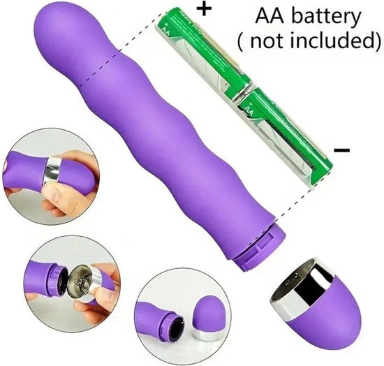 Vibromasseur Livano - Sex Toys - Pour femme - Stimulateur de clitoris - Erotiek - Masturbateur - Gode - Puissant - Massage - Violet