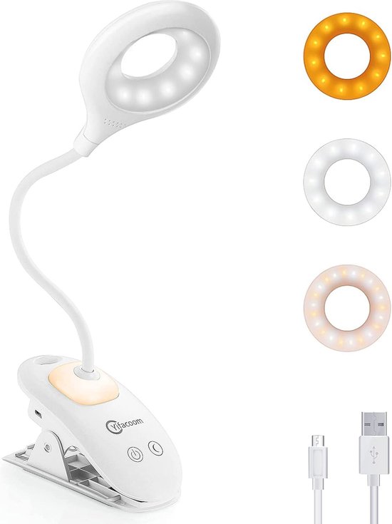 FoneBoy® Orkestlamp om vast te klikken, licht voor muziekstandaard/muziekstandaard, ledlamp