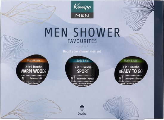 Kneipp Men - Geschenkset Shower Favourites - Inhoud 3 x 75 ml van Kneipp — afbeelding 3