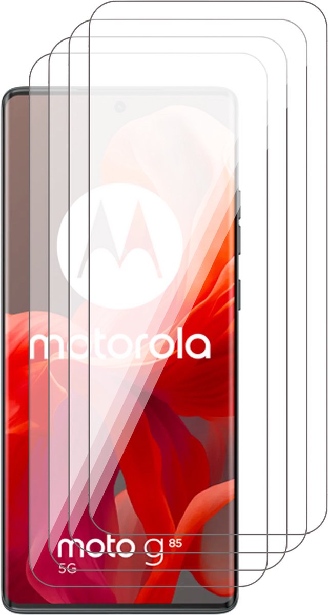 Screenprotector geschikt voor Motorola Moto G85 - 4x Glas Screen Protector