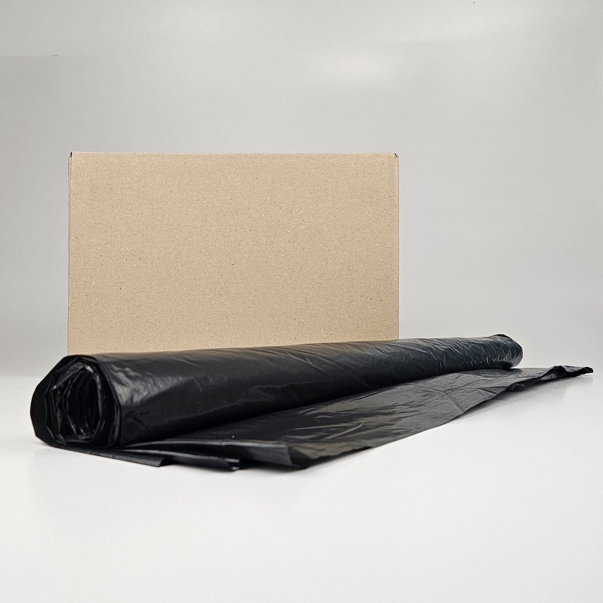 Goedkoopste Zwarte Vuilniszakken | 50 Zakken | 800 Liter | LDPE | T30 | 190x150 cm - Brede Vuilniszakken, Zwarte Vuilniszakken Sterk, Vuilniszakken 800 Liter, Grote Containerzakken, Grote Afvalzakken, Container Zakken