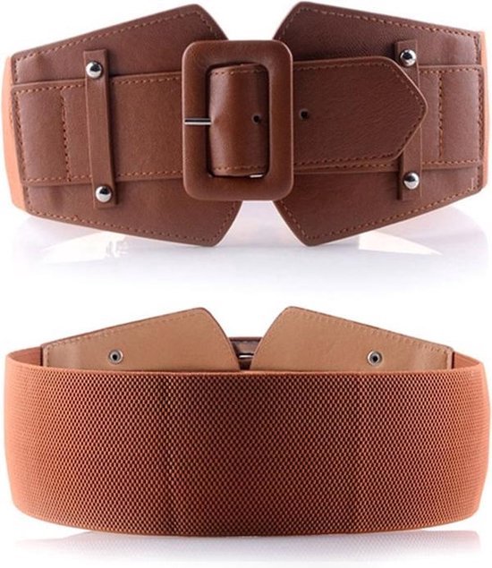 Wedtrend Riem voor dames, brede elastische tailleband voor Halloween party