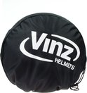Zwarte Vinz Helmets helmtas met logo.