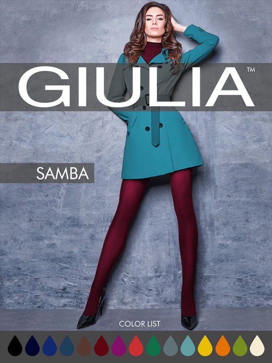 Giulia - Culotte Opaque Samba 40den (Multipack) - Fuchia - S