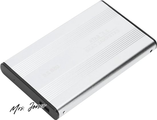 Madame Boîtier de disque dur externe portable Jones USB2. 0 Disque dur HDD / SSD portable pour Ordinateurs portables / OS