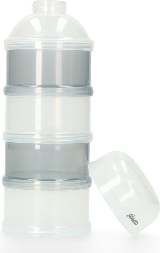 Alecto BF-4 - Boîte doseuse de lait, blanc/gris