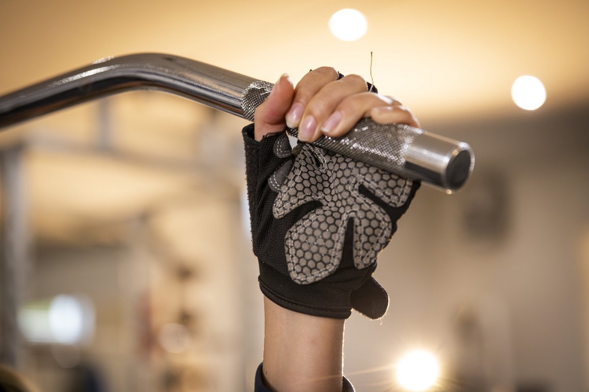 AJ-Sports Fitness handschoenen L - Sport & Fitness handschoenen Heren & Dames - Krachttraining - Fitness - Crossfit - Sport handschoenen - Sporthandschoenen - Zwart — cadeau in Sport & Outdoor - foto 4