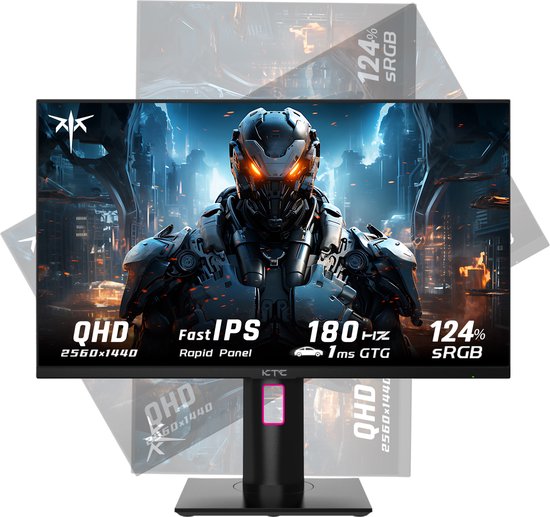 KTC H27T22 27-inch - 2560x1440 QHD - 180Hz Snel IPS Paneel Scherm