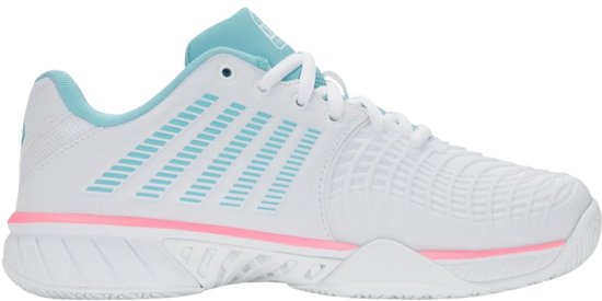k-SWISS Express Light 3 Padel Padelschoenen dames Wit dessin k-SWISS Express Light 3 Padel Padelschoenen dames Wit dessin