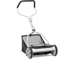 SVN® Grasmaaier Handmatig – Grastrimmer Opvangbak - Handmaaier - Grijs - 53cm x 43cm x 26cm