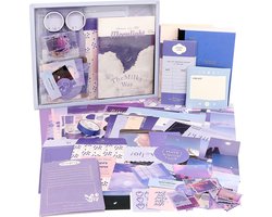 Dance in the Moonlight Stationary Set - Dagboek - Stickers - Scrapbooking - Journaling Set - Stickerboek Volwassenen - Hobbypakket - Scrapbook Stickers - Scrapbook Papier