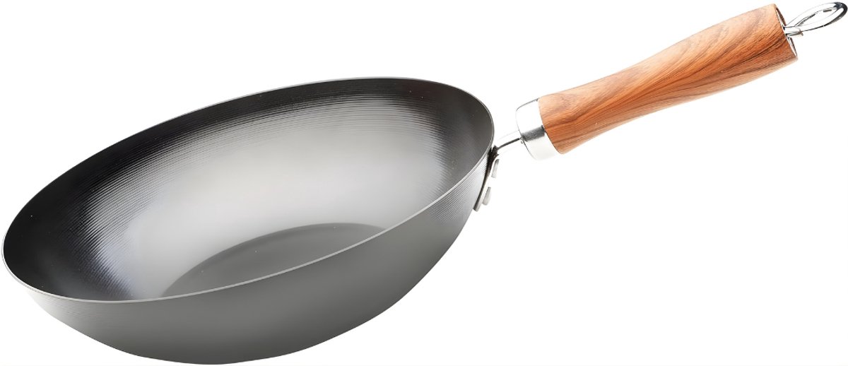 DnA® Wokpan Inductie - Wokpan - Koekenpan Inductie - Antraciet - 53cm × 31cm × 8cm