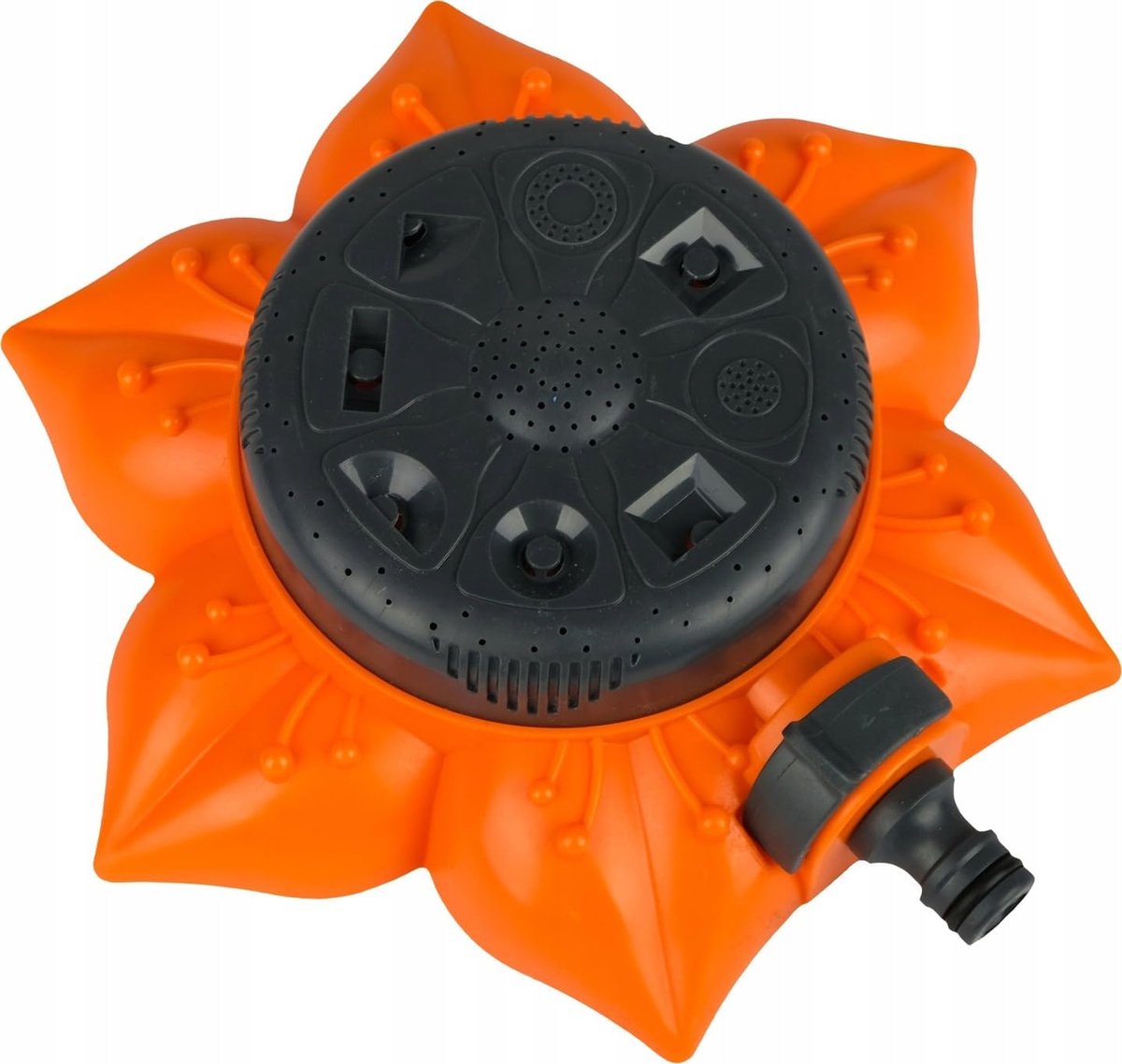Tuinsproeier Multifunctioneel - Watergever Gazon - Tuin Besproeien - 8 Bewateringsmodi - 10 x 10 x 10 cm - Grijs