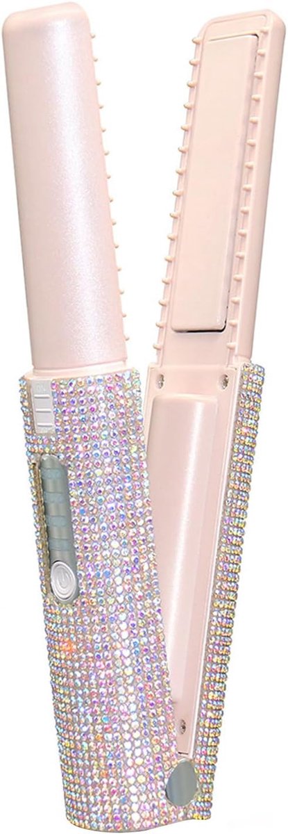 Draagbare Stijltang - Krultang Draadloos - Snel Haar Stylen - Oplaadbaar Compact Design - 23.5 cm Lengte
