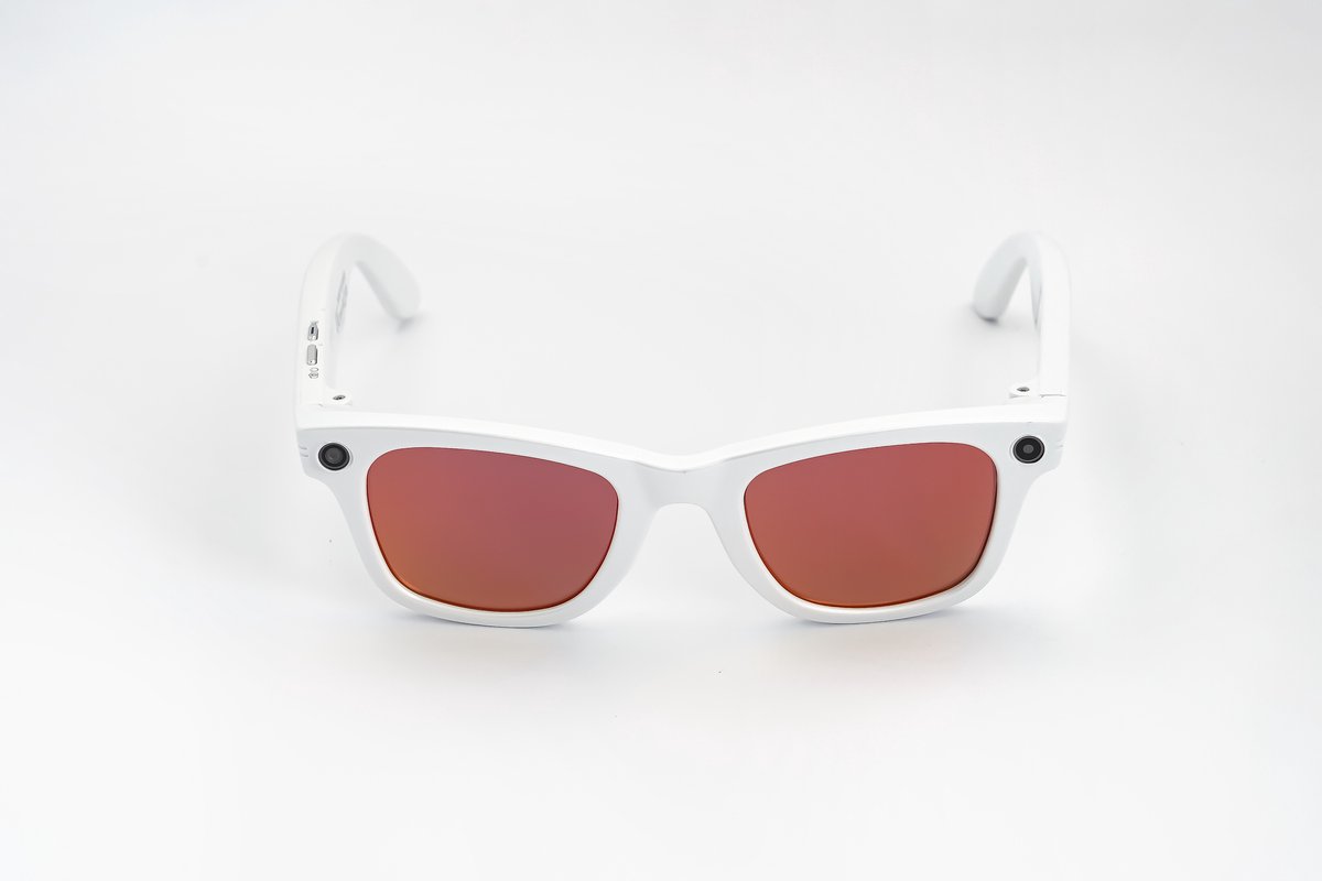 Smart Bril met Camera - orange glasses - Ai Smart Glasses - 8MP - Ai Slimme Zonnebril - 1080p Full Hd Spycam - Smartglasses met Bluetooth - Blauw Licht Filter Glazen - Nederlandse App - Wifi - Zwart