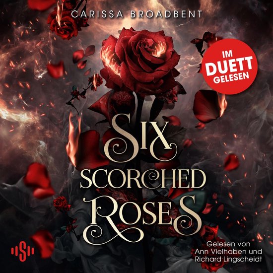 Six Scorched Roses (Crowns of Nyaxia) - cover