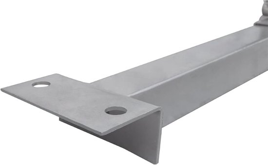 Kielsteun Boottrailer - Ondersteuning Rollers - Boot Transport - Verstelbare Breedte - 80-124 cm - Zilver — afbeelding 5