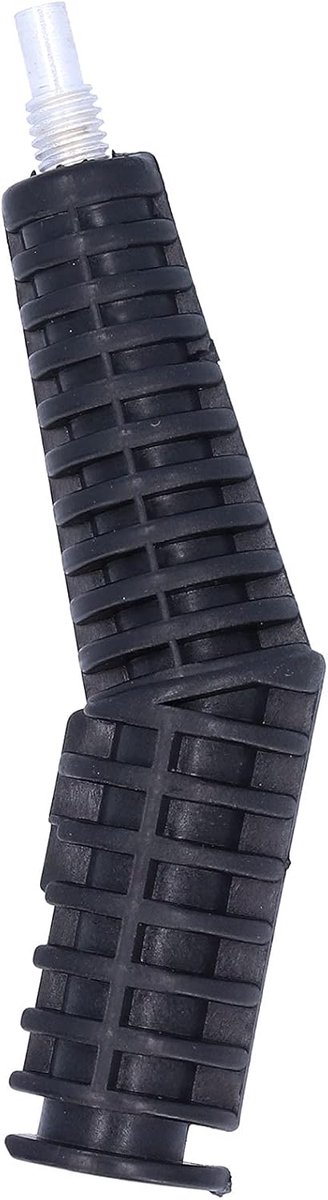 Mondstuk Connector - Adapter Vervanging - Stoomreiniger Onderhoud - Duurzaam ABS RVS - Zwart