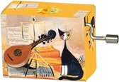Muziekdoosje Rosina Wachtmeister Music Cat Violin melodie Für Elise van Beethoven