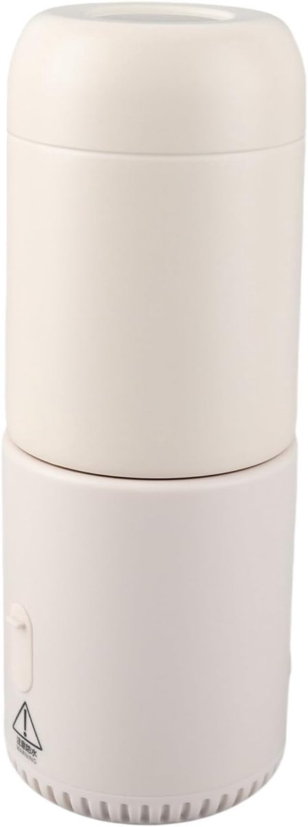 Oplaadbare Waterkoker - Reis Boiler - Buiten & Reis - Constante Temperatuur - 400 Ml Capaciteit - Wit