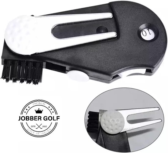 Golf Pitchfork - 4 in 1 Tool - Green Reparatie - Inclusief Marker - One Size van GOLF — afbeelding 4