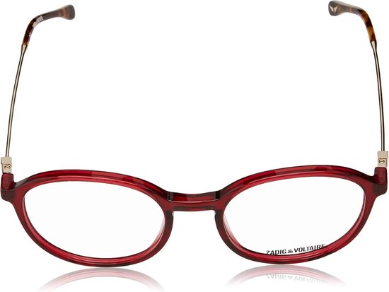 Kinder Zonnebril - Mode Accessoire - Bescherming Ogen - Transparant Montuur - 48 mm Lens - Donker Bordeaux van Kinder — afbeelding 2