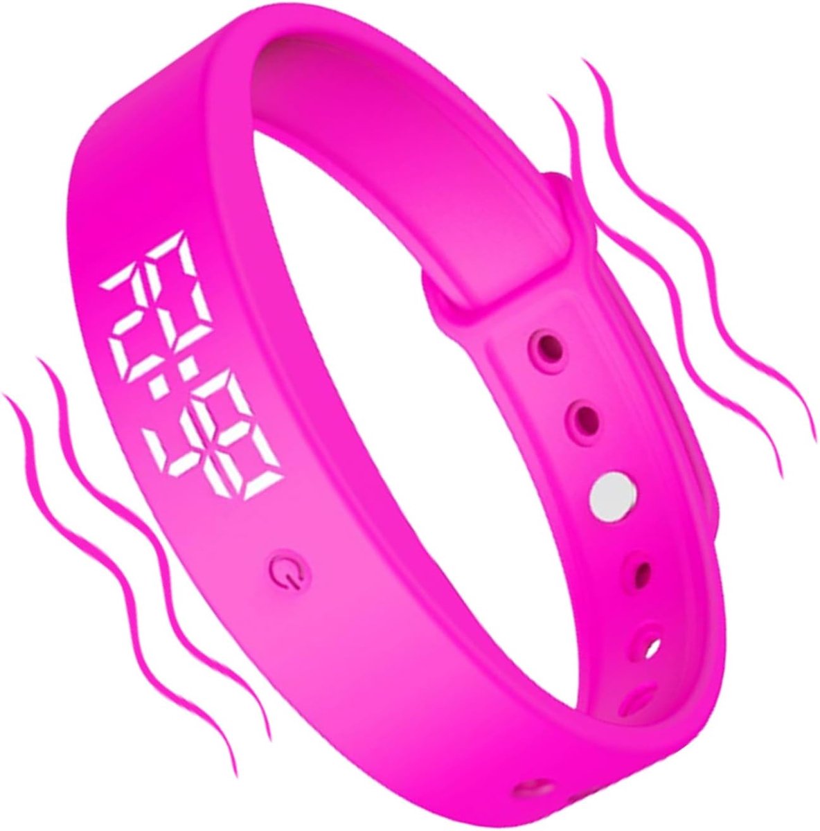 Armband met trillend alarm - Trilwekker armband - Discreet wakker worden - Stille vibratie herinnering