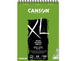 Canson tekenblok XL 160g/m&² formaat A4 50 vel