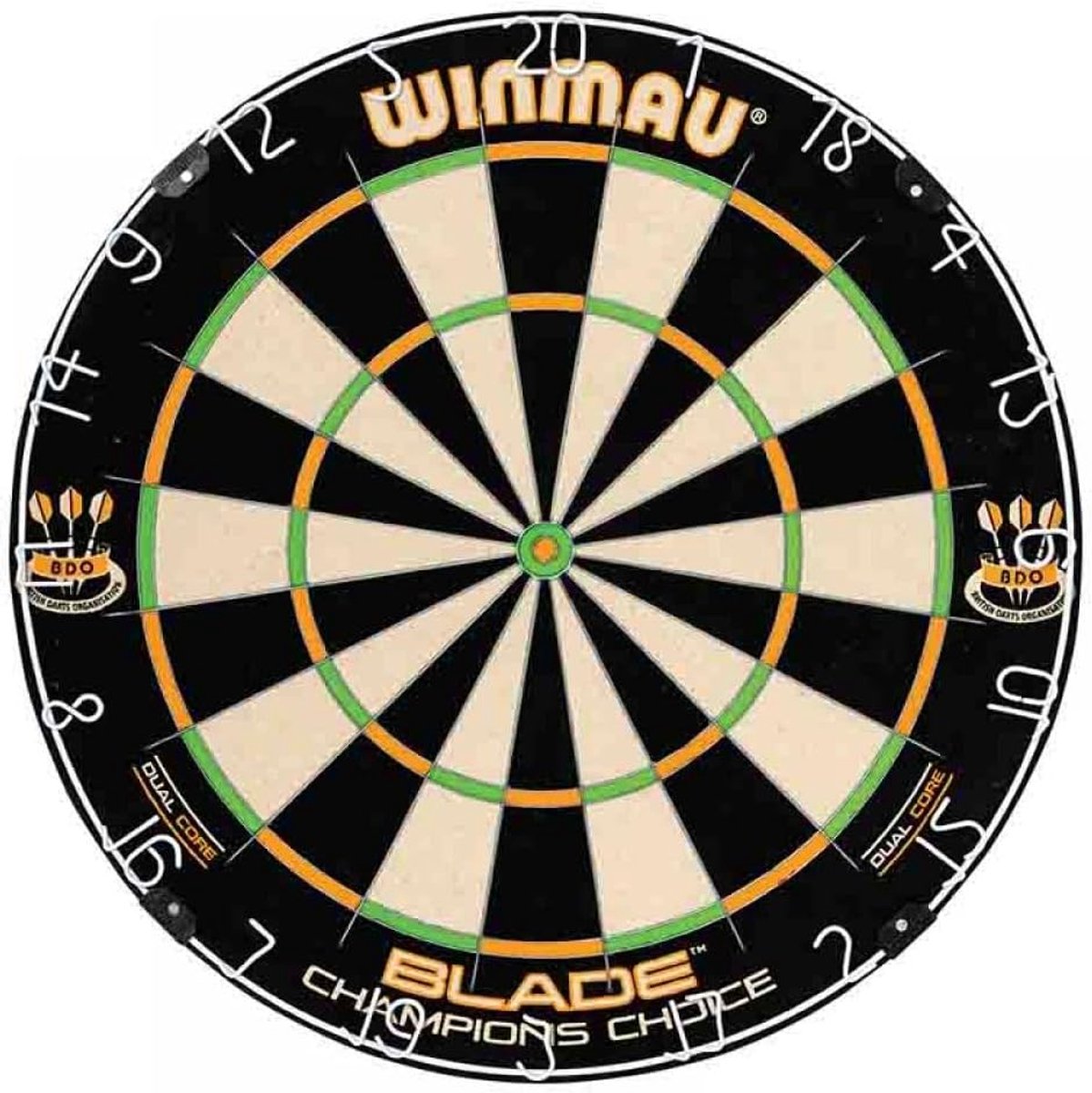 Dartbord - Pijltjesbord - Training en spel - Dubbele kern technologie - Standaard formaat