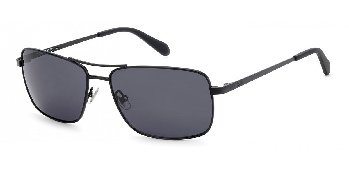 Fossil FOS 3161/G/S Matte black 59/16/145 MAN Zonnebrillen